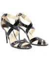 Jimmy Choo Women's Patent Leather Lottie Sandal (authentic Pre-loved)