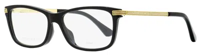 Jimmy Choo Women's Petite Eyeglasses Jc268g 807 Black/gold 52mm In Multi