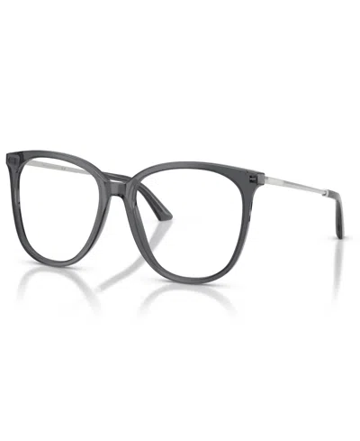 Jimmy Choo Women's Phantos Eyeglasses, Jc3060 In Gray