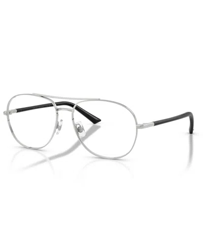 Jimmy Choo Women's Pilot Eyeglasses, Jc2021 In Silver