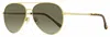 Jimmy Choo Devan Pilot-frame Sunglasses In Multi