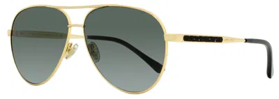 Jimmy Choo Women's Pilot Sunglasses Jimena 2m29o Gold/black 60mm In Multi