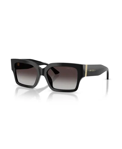 JIMMY CHOO WOMEN'S RECTANGLE SUNGLASSES, JC5058JU