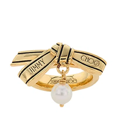 Jimmy Choo Women Ribbon Ring In Multi