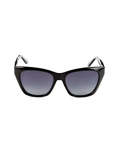 Jimmy Choo Women's Rikki 55mm Cat Eye Sunglasses In Black