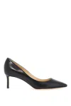 Jimmy Choo Pointed Toe Stiletto Heel Pumps In Black