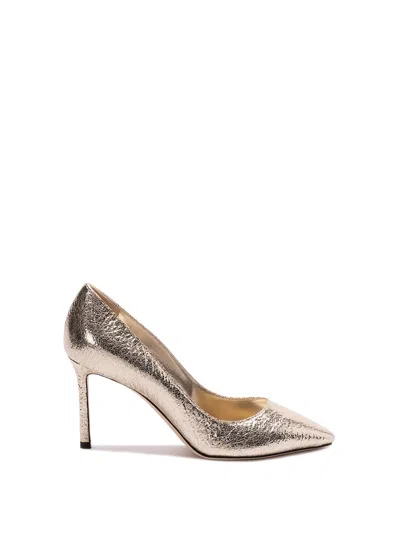 Jimmy Choo Romy 85 Pumps In Gold