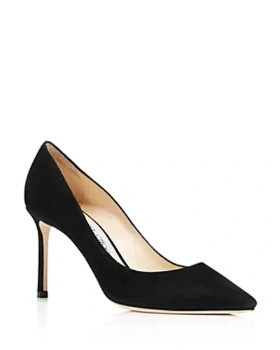 JIMMY CHOO WOMEN'S ROMY 85 POINTED-TOE PUMPS