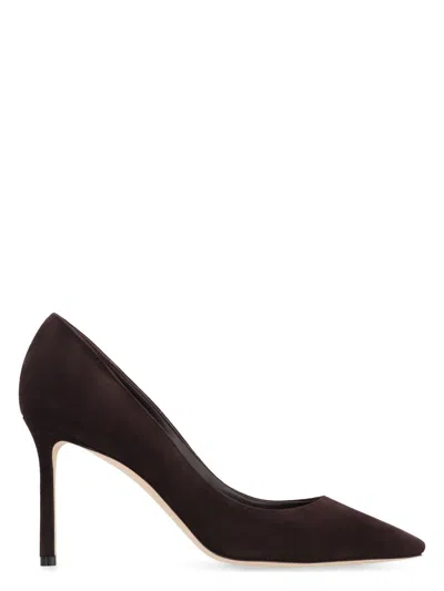 JIMMY CHOO WOMEN'S ROMY 85 SUEDE PUMPS