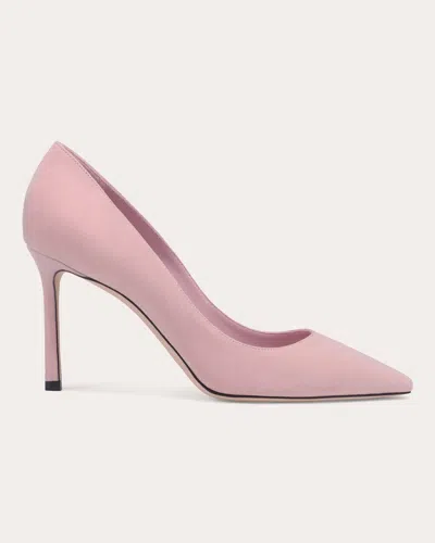 Jimmy Choo Women's Romy 85 Suede Pump In Pink