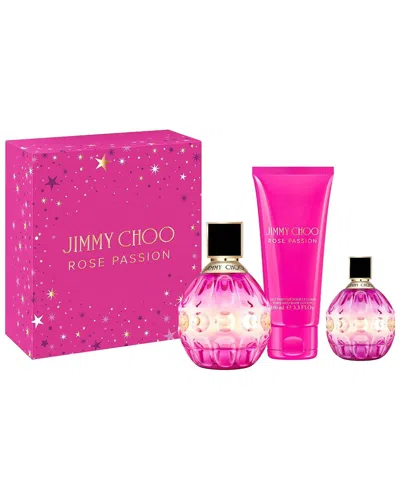 Jimmy Choo Women's Rose Passion 3pc Set In White