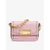 Jimmy Choo Diamond Cross-body Bag In Rose/gold