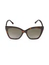 Jimmy Choo Women's Ruag 56mm Butterfly Sunglasses In Black