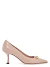Jimmy Choo Ryker 70 Embellished Leather Pumps In Pink