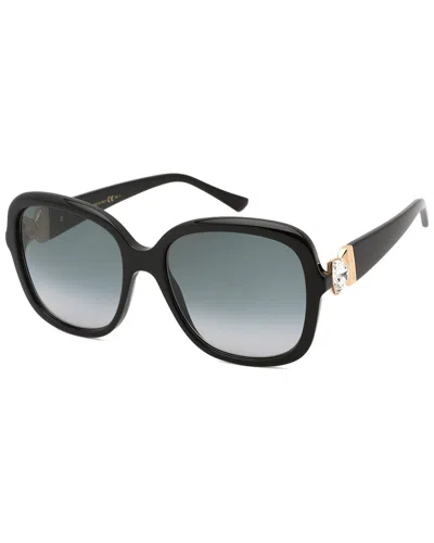 Jimmy Choo Women's Sadis 56mm Sunglasses In Black