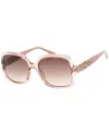 Jimmy Choo Women's Sammi/g/s 55mm Sunglasses In Brown