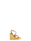 Jimmy Choo Ayla 85 Wedge Heel Espadrille Sandals