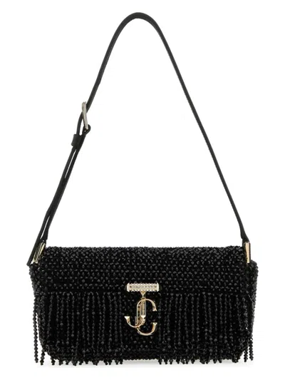 JIMMY CHOO WOMEN'S SATIN MINI AVENUE SHOULDER BAG