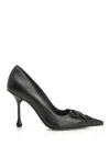 Jimmy Choo Scarlett 95 Leather Pumps In Black