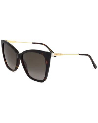 Jimmy Choo Women's Seba 58mm Sunglasses In Black