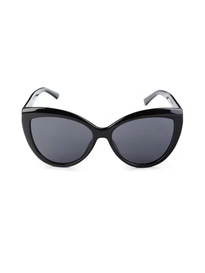 Jimmy Choo Women's Sinnie 57mm Cat Eye Sunglasses In Black