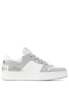 Jimmy Choo Florent Sneakers In Silver