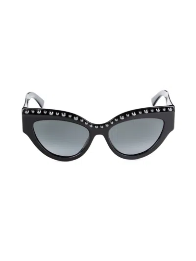 Jimmy Choo Women's Sonja 55mm Cat Eye Sunglasses In Black