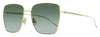 Jimmy Choo Dahla Sunglasses In Green