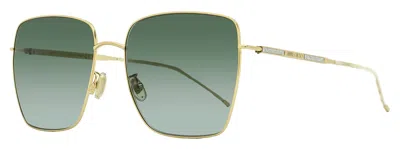 JIMMY CHOO WOMEN'S SQUARE SUNGLASSES DAHLA F/SK 0009O GOLD 59MM