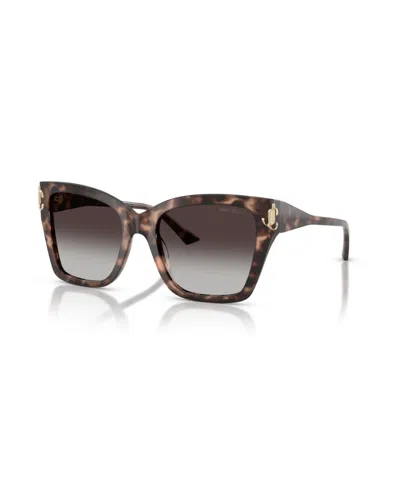 Jimmy Choo Women's Square Sunglasses, Jc5012 In Pink