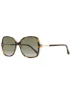 Jimmy Choo Judy Oversized-frame Sunglasses In Multi