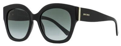 Jimmy Choo Women's Square Sunglasses Leela 8079o Black 55mm In Multi