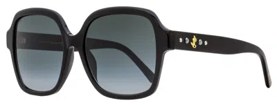 Jimmy Choo Women's Square Sunglasses Rella/g/s 8079o Black 55mm In Multi