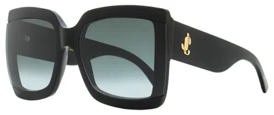 Jimmy Choo Women's Square Sunglasses Renee 8079o Black 61mm In Multi