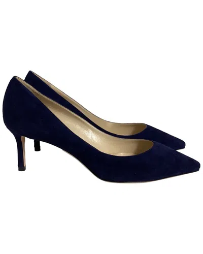 Jimmy Choo Women's Suede Romy Pump (authentic Pre-loved)