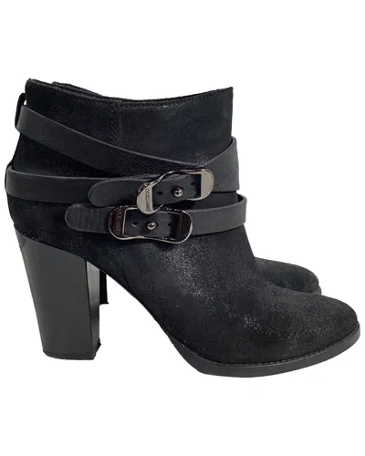 Jimmy Choo Women's Suede Strapped Bootie (authentic Pre-loved) In Multi