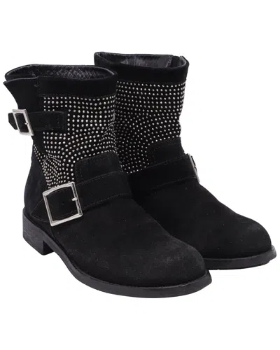 Jimmy Choo Studded Ankle Boots In Black Suede