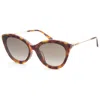 Jimmy Choo Women's 64mm Havana Sunglasses