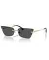 Jimmy Choo Jc4012 300687 In Pale Gold