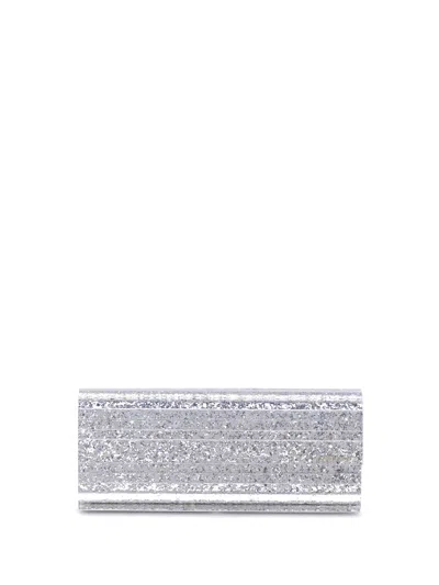 Jimmy Choo Women Sweetie Clutch In Silver