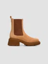 Jimmy Choo Tamia 70 Suede Chelsea Boots In Brown