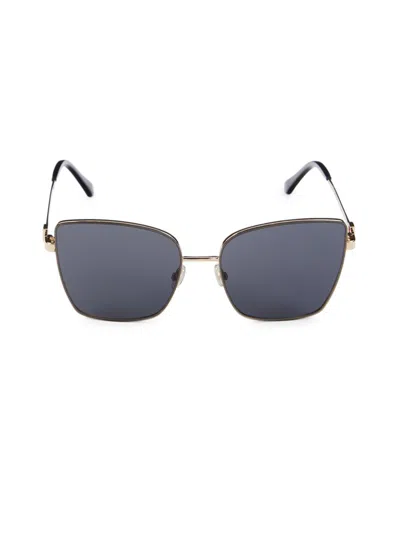 Jimmy Choo Women's Vella 59mm Butterfly Sunglasses In Black