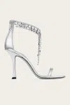Jimmy Choo Verity Sandal 100 In Silver