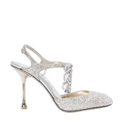 Jimmy Choo Women Verity Pumps Sandals In Silver