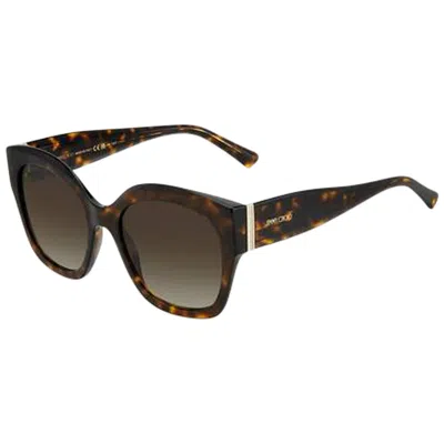 Jimmy Choo Acetate Women's Sunglasses In Brown