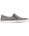 Jimmy Choo Slip-on Loafers In Grey Wool In Gray