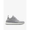 Jimmy Choo Veles Pearl Embellished Sneakers In Gray