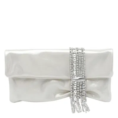 Jimmy Choo Women Zandra Pochette In Silver