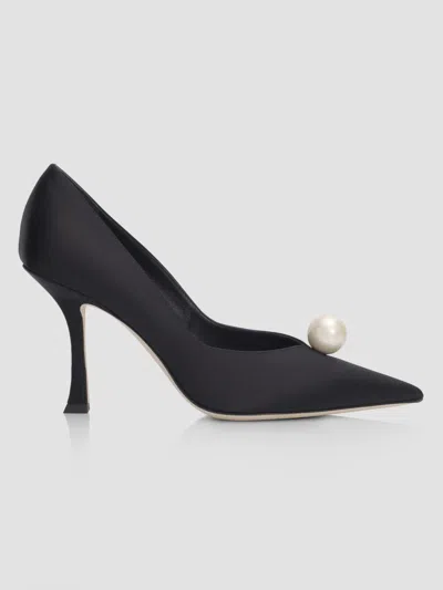 Jimmy Choo 90mm Ziri Satin Pumps In Multi