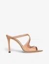 Jimmy Choo Womens  Anise 95 Patent-leather Heeled Sandals In Ballet Pink